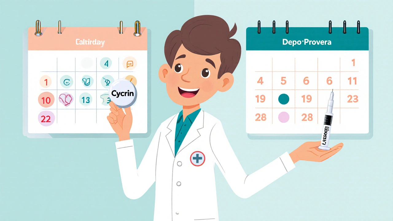 Cycrin (Medroxyprogesterone) vs Other Progestins: Detailed Comparison